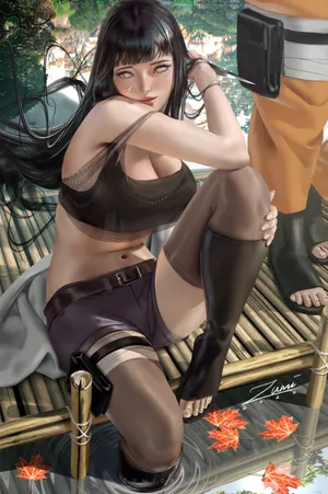 火影忍者 性感美女 长发 大腿3k高清 下载第1张