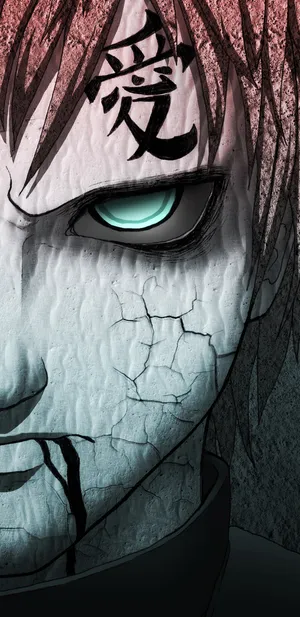 我爱罗《火影忍者》漫画壁纸图片