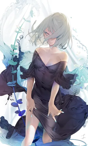 动漫女郎美人鱼