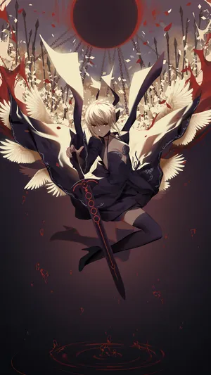 黑saber 2k  1440×2560第1张