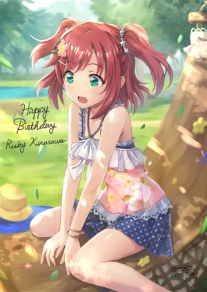 Love Live! Sunshine!! 黑泽露比5k动漫