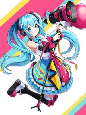 初音未来miku耳机 扩音器 4k