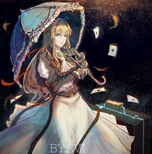 紫罗兰永恒花园美女人物
