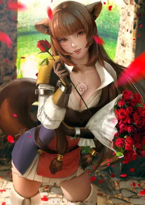拉芙塔利亚 sakimichan画师第1张