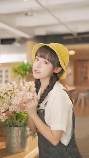 饭思思邻家小妹甜美可爱写真