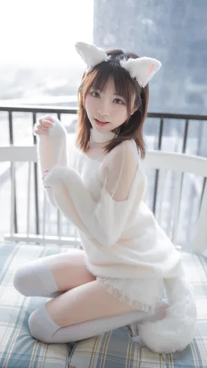 你的喵系纯白性感可爱女友请签收_1