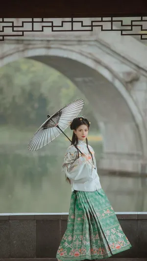 汉服古装少女可爱唯美写真