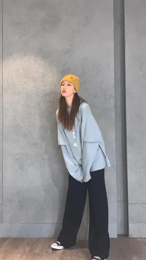 时尚潮流范网红达人休闲迷人写真