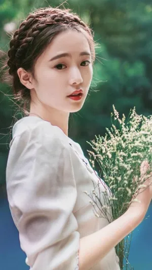 甜美气质美女小清新外拍迷人写真