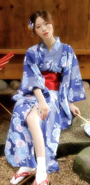 唯美少女传统和服性感写真