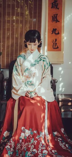 美丽温婉的古装美女写真