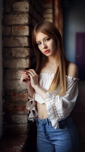 身材苗条的气质女神性感写真