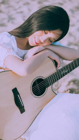 清新脱俗的女神很是妩媚