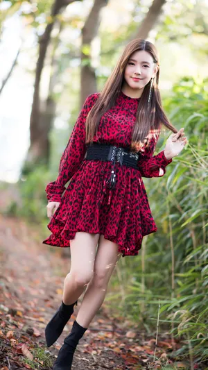 风情万种的亚洲美女
