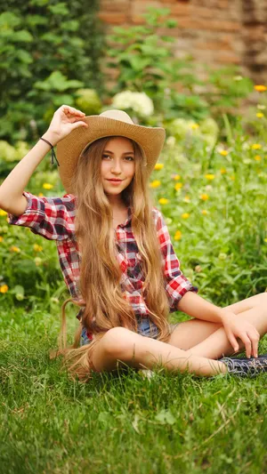 金发少女