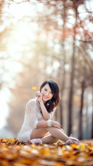 喜欢秋天的女生