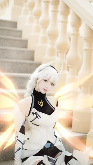 清纯美少女cosplay天使个性写真第1张