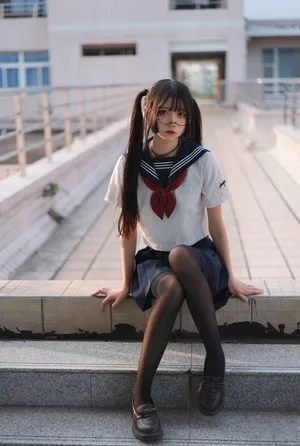 学生妹萝莉校服丝袜