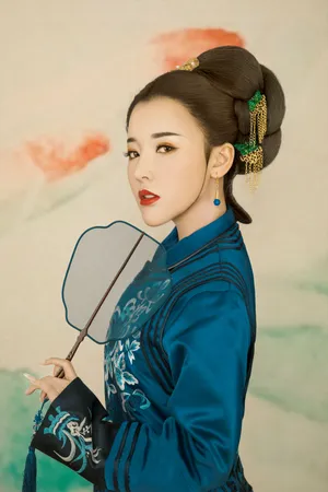古风美女写真东方神韵烈焰红唇