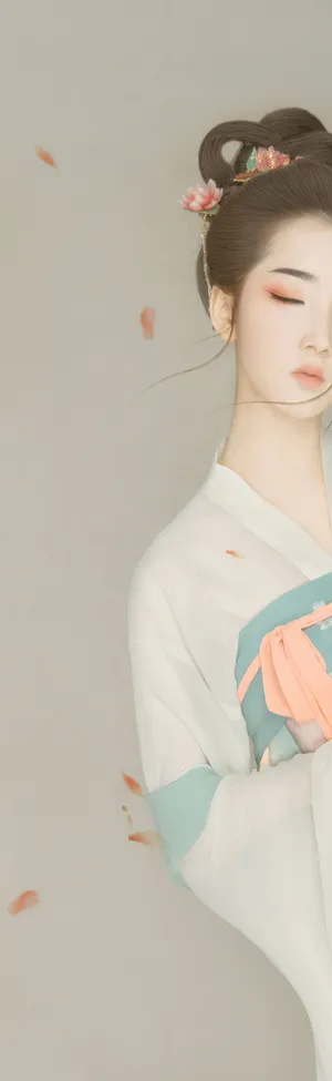 古风美女写真东方神韵55开 另一半
