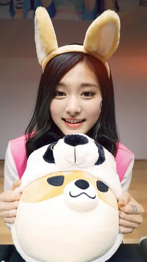 可爱的兔兔美女图片_1