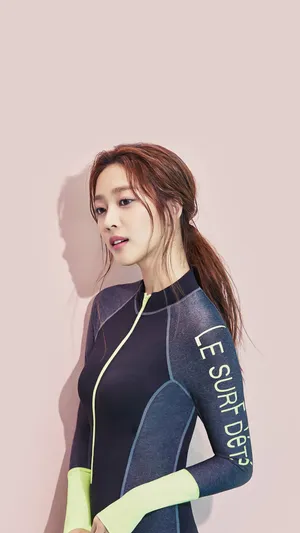 韩国运动女神生活照