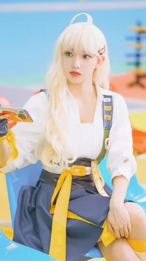 程潇性感白嫩迷人写真