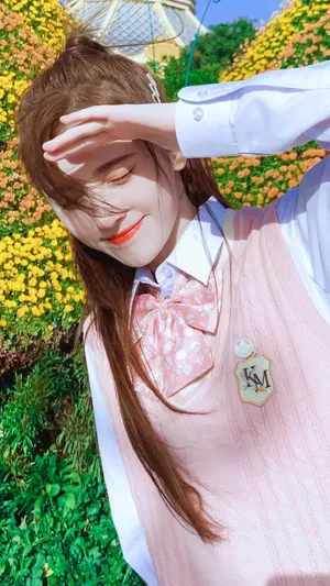 鞠婧玮甜美可爱俏皮迷人写真_1