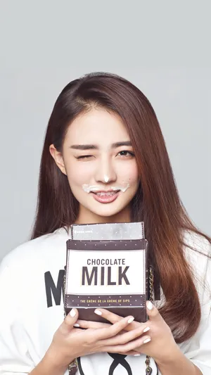 甜美可人的徐璐