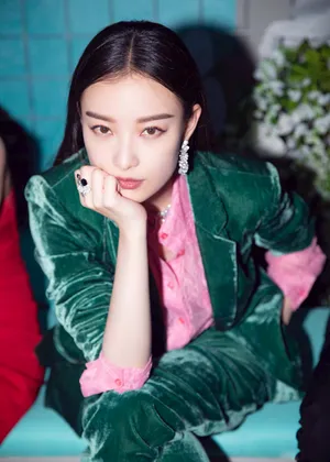 倪妮超酷pose