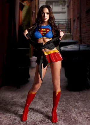 梅根·福克斯超人写真Megan-Fox spuerman_1