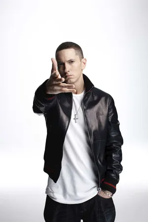 埃米纳姆（Eminem）说唱歌手耍酷写真