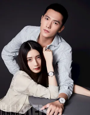 江疏影与杨洋合照