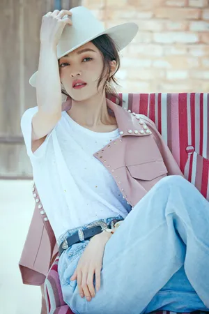 张韶涵大帽子