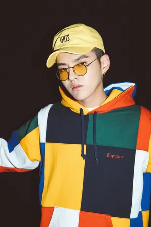 吴亦凡格子服装