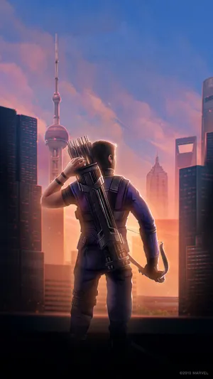 《复仇者联盟4》鹰眼最新海报