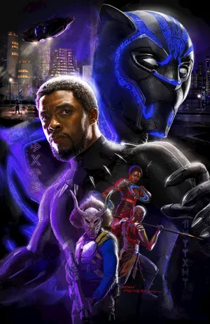漫威漫画《黑豹》Black Panther特查拉T'Challa超级英雄反派角色