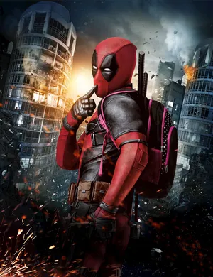 死侍（Deadpool）漫威漫画反派英雄韦德·温斯顿·威尔逊恶搞滑稽