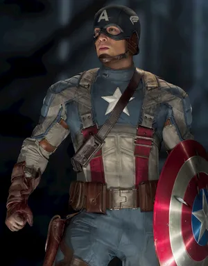 美国队长(Captain America)漫威漫画超级英雄史蒂夫·罗杰斯第_1