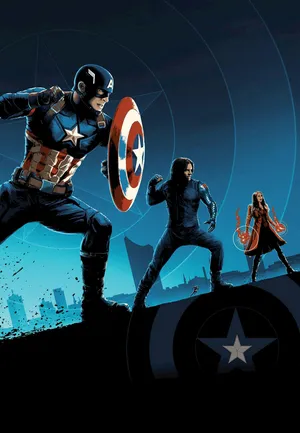 美国队长(Captain America)漫威漫画超级英雄史蒂夫·罗杰斯晋_1