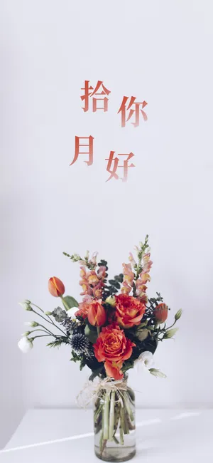 十月你好/唯美小清新花瓶