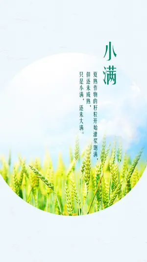 只是小满 还未大满