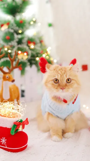 毛绒绒可爱猫咪_1