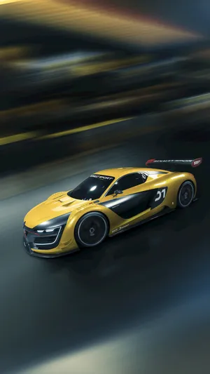 红色雷诺Sport R S 01第1张