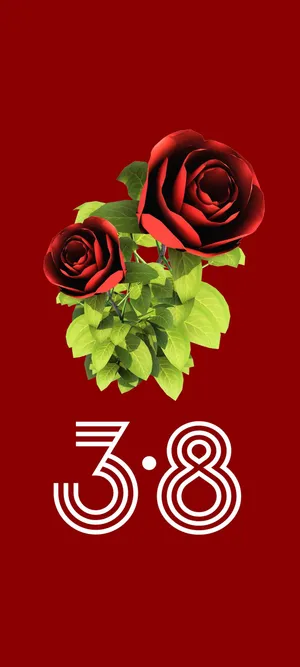 38妇女节简约锁屏