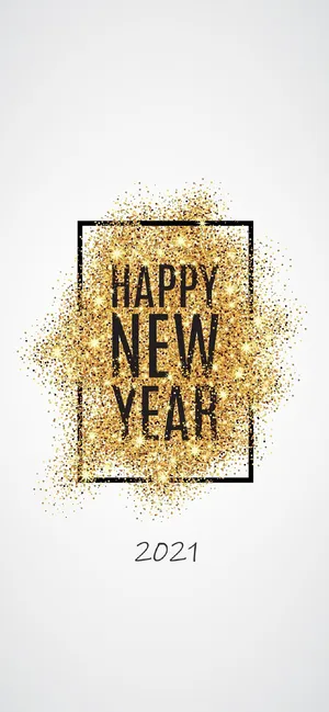 2021新年鎏金亮片简约背景图第1张