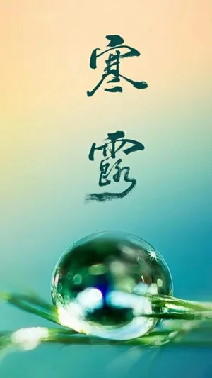 唯美的寒露时节风景
