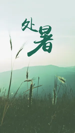 处暑时节清新风景配图_1