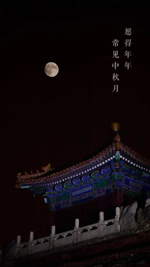 愿得年年,常见中秋月