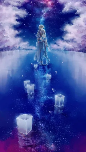 七夕:在唯美星空下相拥_1